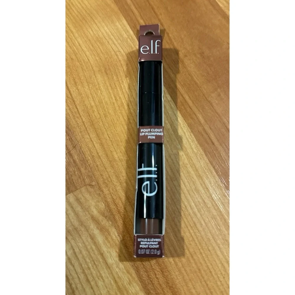 e.l.f. Pout Clout Lip Plumping Pen Women's Bust a Mauve Cruelty Free - (0.07 Oz)